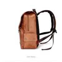 Bolsos de cuero retro pu, mochilas universitarias de moda para hombres, mochilas de computadora casuales, mochilas - details 19