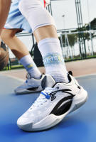 Zapatos de baloncesto para hombre, zapatillas de deporte transpirables de malla, novedad de verano para adolescentes, antideslizantes, resistentes al desgaste - details 5