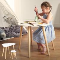 Juego de Escritorio Infantil Nube Mueble de Madera para Niños de 4 a 8 Años - details 0