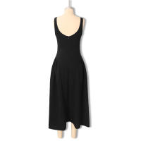 2025 verano nuevo diseño de nicho europeo y americano sentido primavera y verano nuevo vestido sin mangas de cintura sin espalda con cuello redondo - details 16
