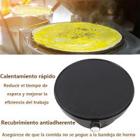 Crepera Eléctrica de 1000 W Antiadherente, 30 cm de Superficie de Cocción para Crepes y Tortitas en Casa - details 4