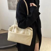 Bolso de Hombro para Mujer Moderno Coreano Gran Capacidad, Diseño Versátil Retro, Ajuste Comodo para Uso Diario y Casual (Color Sólido, Estilo Retro) - details 3