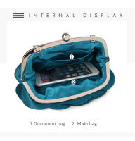 Bolso de noche con flores para mujer, Cartera de noche para novia, vestido completo, para fiesta, boda, gran oferta - details 3