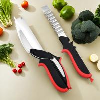 Tijeras de Cocina Desmontables Cortador de Verduras con Aguja de Ondas - details 0