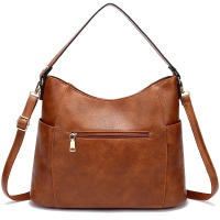 Bolso de mano de gran capacidad de cuero suave Bolso de hombro de moda Bolso bandolera Bolso femenino - details 5