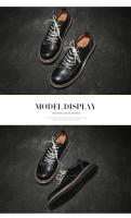 Zapatos de cuero vacuno puro de alta gama, casuales, transpirables y con suela suave. - details 5