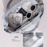 Bolsa de viaje de película 600D de moda, bolsa de lona impermeable de gran capacidad, bolsa de equipaje ligera de un solo hombro para yoga - details 13