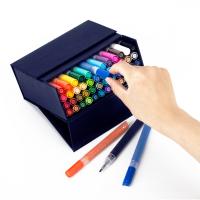 Rotulador de pintura acrílica de doble punta 24 colores, punta fina y ultrafina, resistente al agua, para roca, madera, vidrio, metal, cerámica y más - details 5
