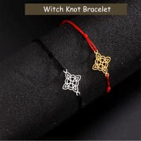 Pulsera de Cera de Hechicera Amuleto de Acero Inoxidable Encanto Wicca para Mujeres - details 0