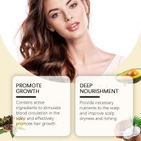 Aceite esencial de ricino para reparar el cuero cabelludo seco y dañado, hidratante, cabello denso, lo que lo hace suave y hermoso - details 7