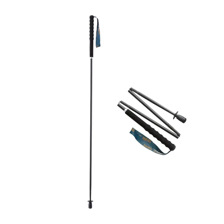 Bastones de Senderismo Ultraligeros de 110g Bastones de Senderismo Retráctiles - 1