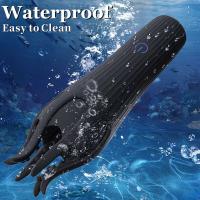 Leten masturbador para lamer la lengua masculina, mamada, orgasmo, masturbación, glande de 10 velocidades, masajeador vibratorio, entrenamiento de resistencia, Juguetes sexuales - details 7