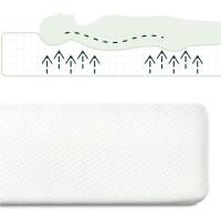 15cm - Colchón de espuma viscoelástica - Rigididad media - Certificado OEKO-TEX - Colchón de té verde - details 23