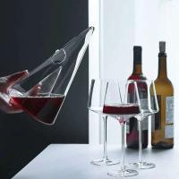 Separador piramidal de iceberg rojo de borosilicato único, botella de whisky, herramienta para verter, copa de vino - details 10