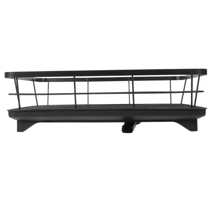 Estante de Secado de Platos Fácil de Instalar Organizador de Platos de Cocina con Compartimentos - 1