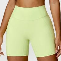 Pantalones cortos de Yoga para mujer, Shorts de Fitness de cintura alta, transpirables, con sensación de nube - details 2