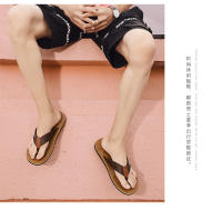 Nuevas chanclas de los hombres antideslizante desgaste exterior zapatillas de playa eva sandalias de los hombres pellizcar pies zapatos de los hombres de moda - details 3