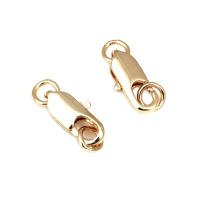 6 uds. De latón de Color dorado de 18K con cierres circulares de langosta, cierres para collares, pulseras, suministros para fabricación de joyas, accesorios Diy - details 27