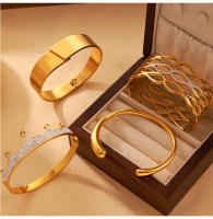 Kit de pulsera de diseño cuadriculado Pulsera de moda de Maple inoxidable surrounded para mujer Shining surface vintage Joyería de lujo - details 6