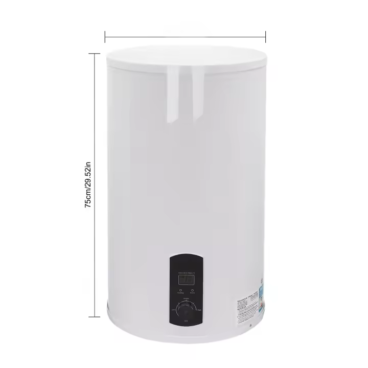 Calentador de agua eléctrico Caldera Calentador de agua eléctrico Pantalla LED horizontal 70L - 1