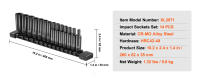 SucceBuy Juego de llaves de impacto de 1/4", juego de llaves métricas profundas de 14 piezas de 4-15 mm, acero de aleación de Cr-Mo de 6 puntos para reparaciones automotrices - details 6