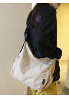 Bolso de nylon retro de gran capacidad, bolso de mensajero de hombro para hombres y mujeres, bolso de pareja versátil informal y de moda. - details 12