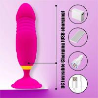 Leten Vibrador Anal Dildo Masajeador Vibrante para Prostatea Doble Penetración - details 9
