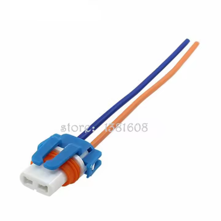 Soporte de bombilla de cerámica para faro de coche, conector de cable de extensión de enchufe para automóvil, HB4(9006), 1 unidad - 1