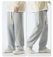 Pantalones Casuales para Hombres Pierna Ancha, Recto, Algodón 65% Pantalones de Sudor para Exteriores de Alta Calidad y Suavidad - details 7