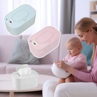 Calentador de toallitas húmedas de plástico, toallitas duraderas de gran capacidad, alimentadas por USB, temperatura constante, calentador de biberones para bebés - details 2
