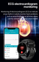 Reloj inteligente ET470, dispositivo con detección de frecuencia cardíaca, Bluetooth, llamadas, respiración, entrenamiento, modo de ejercicio, recordatorio sedentario, novedad de 2024 - details 4