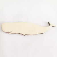 Bastón de madera con forma de ballena para decoración del hogar, artesanía moderna, adorno de pared para tienda de mercado y escuela, 30 piezas - details 4