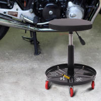 Asiento de taller giratorio para taller, taburete de taller, taburete con ruedas, 136,08 kg - details 10
