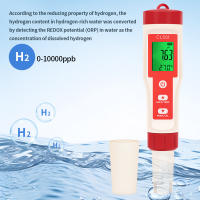Bolígrafo Detector de calidad del agua 5 en 1, medidor de cloro, PH, H2, ORP, TEMP, CL2, probador, multifunción, Monitor de cloro para piscina, Spa - details 9