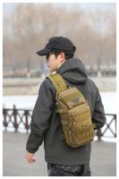 Mochila táctica de camuflaje para exteriores, impermeable, para pesca, deportes, riñonera para hombre y mujer, senderismo, Camping, viajes, montar, bolsas cruzadas - details 21