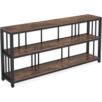 Mesa de Consola de 3 Niveles Entrada Extra Larga de 180 cm Estilo Industrial Fácil Montaje - details 0