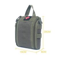EDC-bolsa médica Molle, bolsa táctica de primeros auxilios, Kits de emergencia para coche del ejército al aire libre, Camping, senderismo, supervivencia, paquete de utilidad EMT, caza - details 8