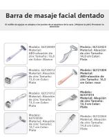 Rodillo palo de masaje facial manual 3D masajeador de hobbing pull belleza hogar introducción facial instrumento de adelgazamiento facial - details 0