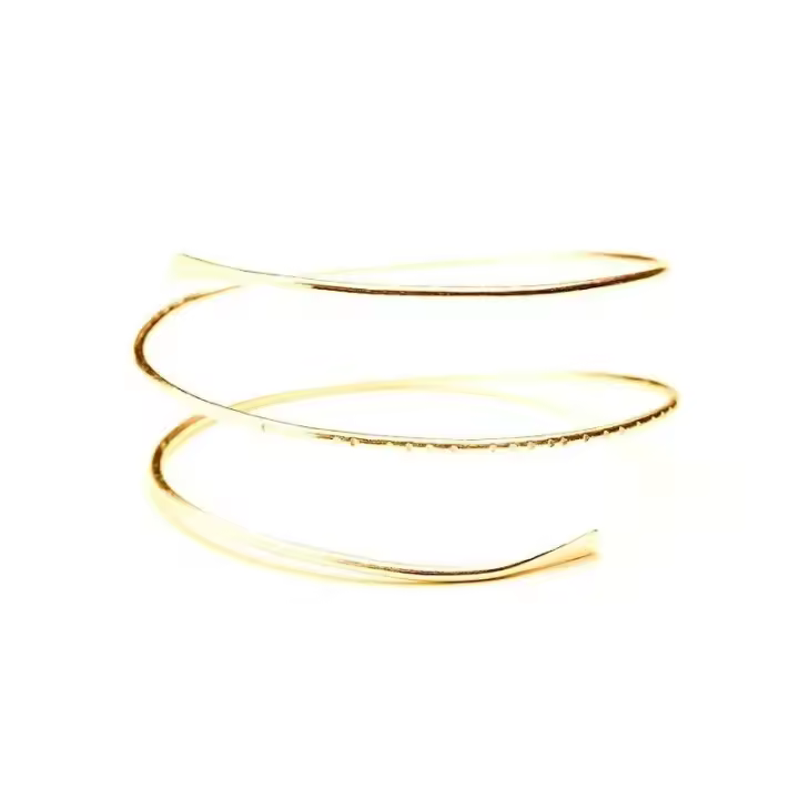 Brazalete de Joyería Retro de Acero Inoxidable Ajustable Pulsera Hip-hop para Niñas y Mujeres - 1