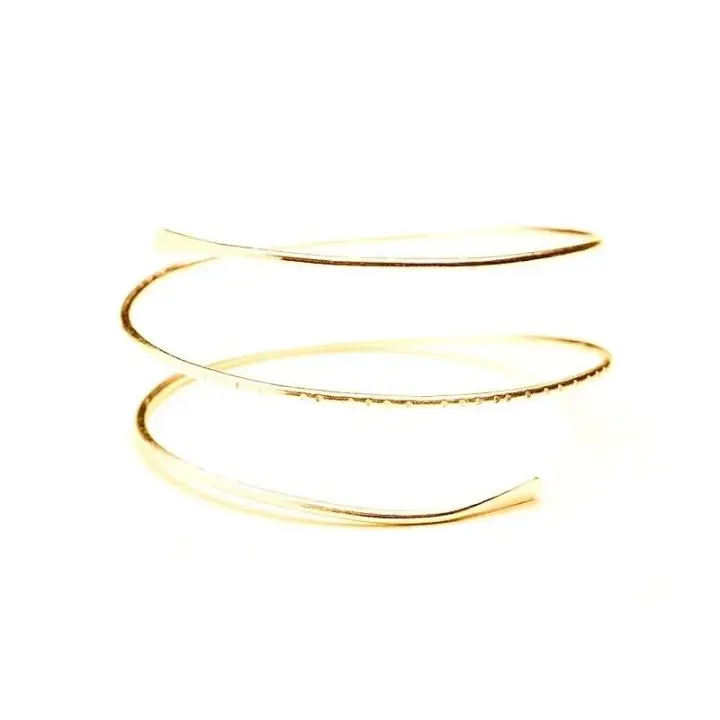 Brazalete de Joyería Retro de Acero Inoxidable Ajustable Pulsera Hip-hop para Niñas y Mujeres - 1