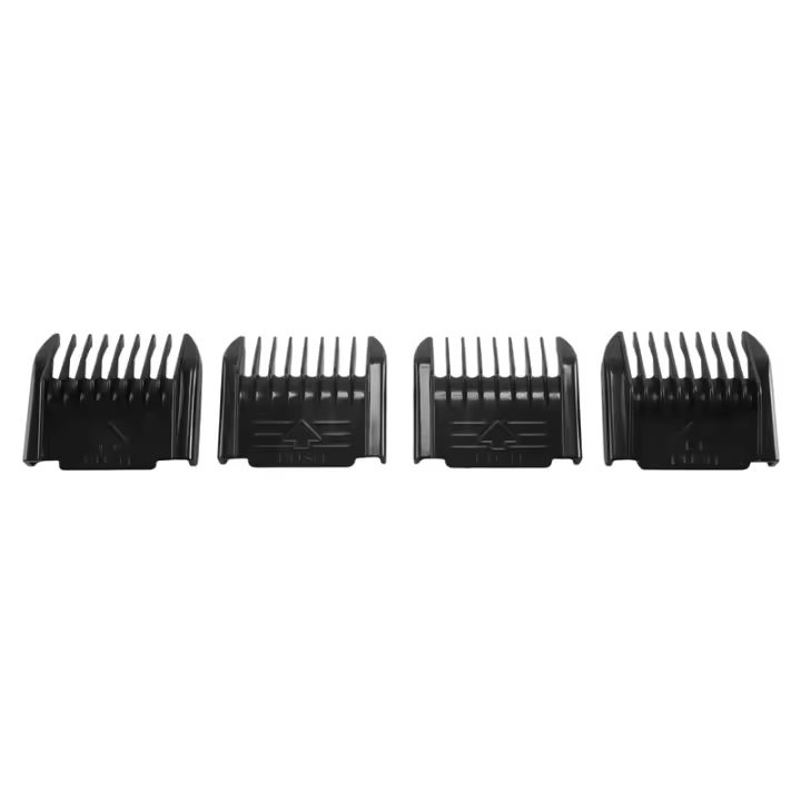 Accesorios para cortadora eléctrica, 4 piezas de corte, guía de peine, tamaño de accesorio, reemplazo de peluquero (1mm,1mm,2mm,3mm) - 1