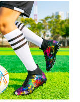 Zapatillas de Fútbol para Hombres KLYWOO Transpirables con Cierre de Cordones Resistente al Desgaste en Material de Goma Ideal para Jóvenes y Adultos Tallas 35-46 - details 11
