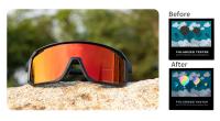 Kapvoe-gafas de sol polarizadas para hombre, lentes de ciclismo para correr, deportes al aire libre, bicicleta, MTB - details 9