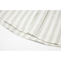 Polo de corte recto y holgado de marca de moda americana, tejido de doble brillo de puro algodón con logotipo bordado clásico, camisa de manga corta sin cuello para hombre, nueva camiseta informal de estilo veraniego para parejas - details 12