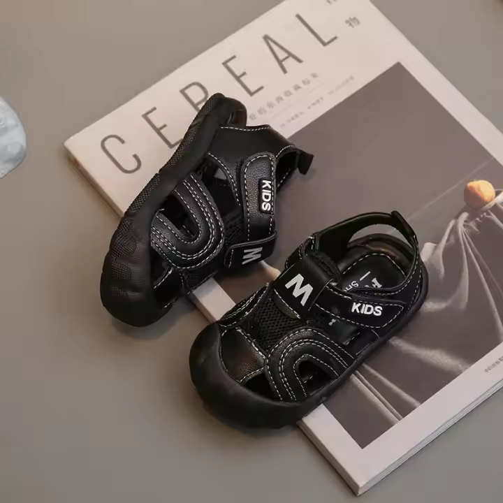 Sandalias de verano para niños, zapatos para caminar con los dedos del pie, informales, versátiles, para playa y vacaciones, 2024 - 1