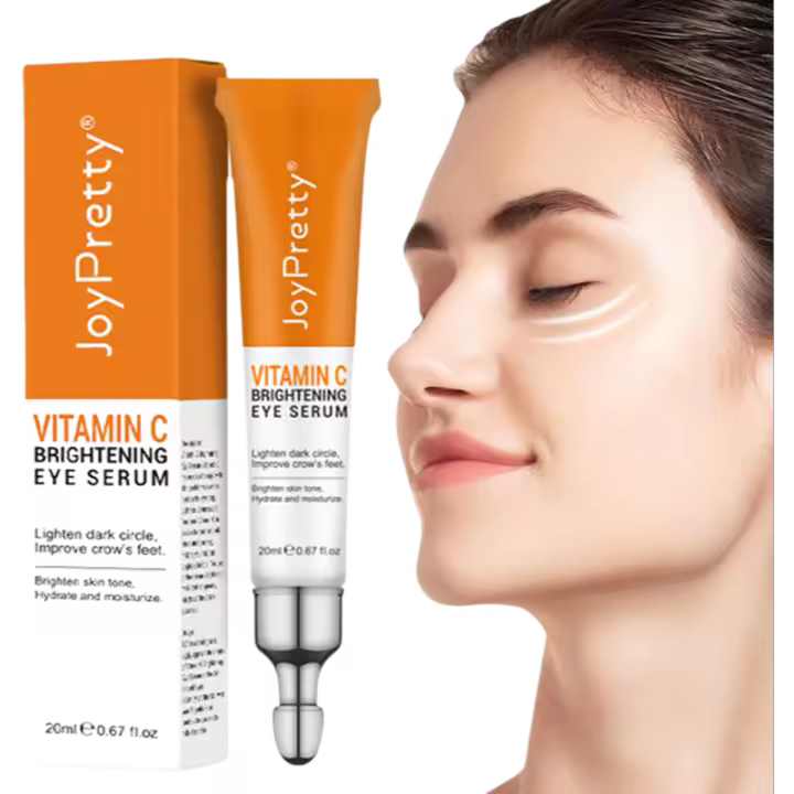 Crema de Ojos con Vitamina C Eliminación de Ojeras, Reducción de Hinchazón, Hidratación - 1