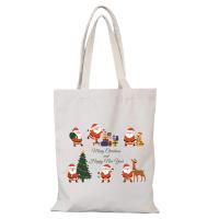 Bolso de hombro a la moda para mujer, regalos de Navidad, bolso de mano para hombre, bolsos nuevos de dibujos animados, bolsos para mujer, compras ecológicas, compras, tela de playa, lona - details 7