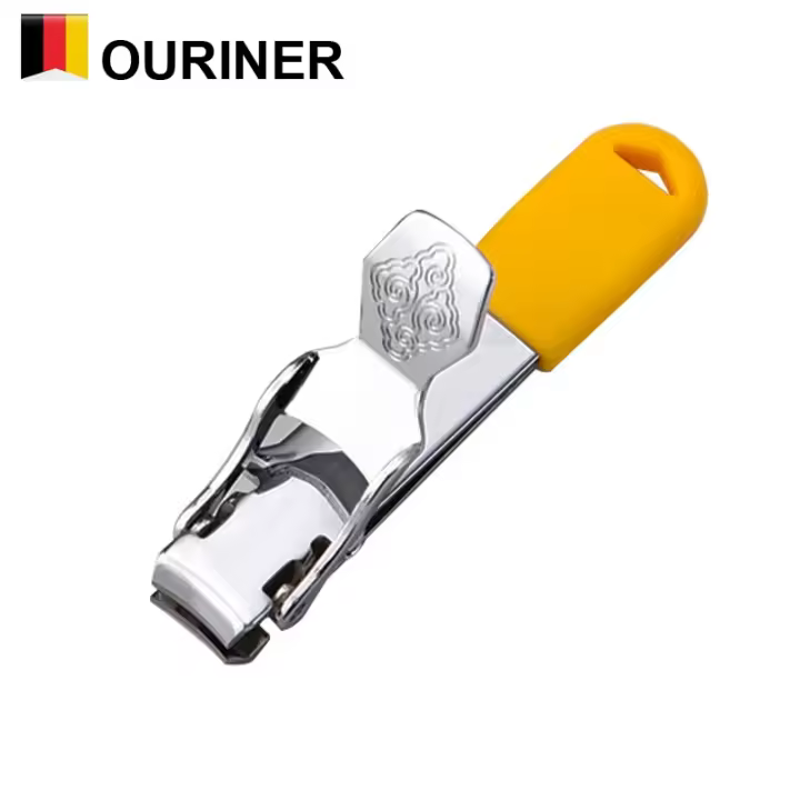 2025 nuevo Mini cortador de uñas ultrafino, cortaúñas plegable de acero inoxidable, cortaúñas, tijera para uñas de los pies, manicura y pedicura - 1