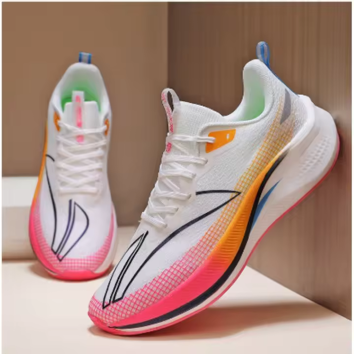 Zapatillas de running con placa de carbono |   Hombre y Mujer |   Transpirables y Ligeras |   Amortiguación Profesional |   Tallas 35-44 - 1