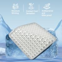 Cojín de asiento de hielo de Gel transpirable, cojín de asiento sedentario suave y práctico, cojín Universal duradero para silla de verano, viajes largos - details 3